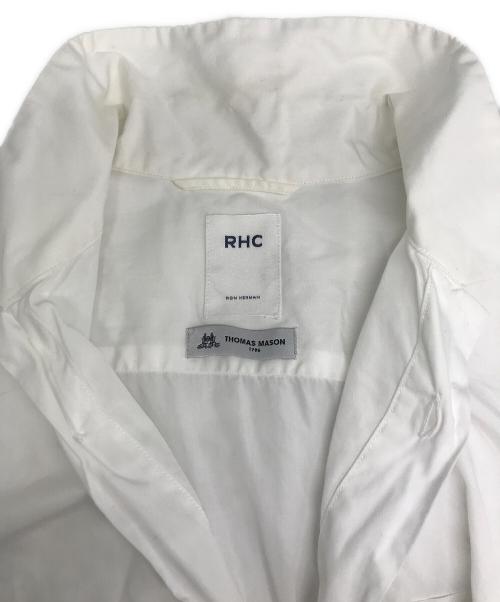 RHC Ron Herman（アールエイチシー ロンハーマン）RHC Ron Herman (アールエイチシー ロンハーマン) L/S シャツ ホワイト サイズ:Sの古着・服飾アイテム