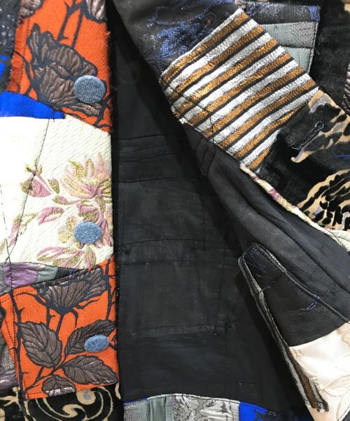 Acne studios（アクネ ストゥディオズ）Acne studios (アクネ ストゥディオス) パッチワークジャカードジャケット/Patchwork jacquard jacket マルチカラー サイズ:44の古着・服飾アイテム