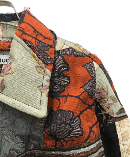 Acne studios（アクネ ストゥディオズ）Acne studios (アクネ ストゥディオス) パッチワークジャカードジャケット/Patchwork jacquard jacket マルチカラー サイズ:44の古着・服飾アイテム
