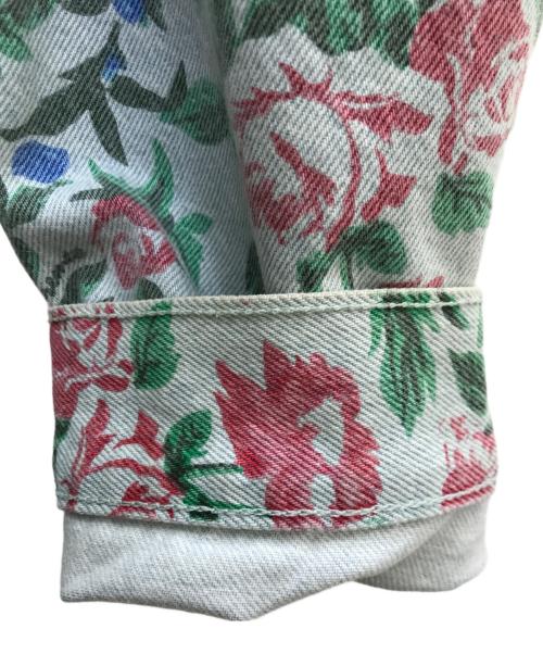 SUPREME（シュプリーム）SUPREME (シュプリーム) LEVI'S (リーバイス) ROSES TRUKER JACKET/ローズ トラッカー ジャケット グリーン サイズ:XLの古着・服飾アイテム