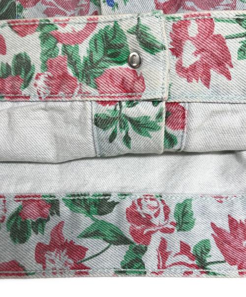 SUPREME（シュプリーム）SUPREME (シュプリーム) LEVI'S (リーバイス) ROSES TRUKER JACKET/ローズ トラッカー ジャケット グリーン サイズ:XLの古着・服飾アイテム