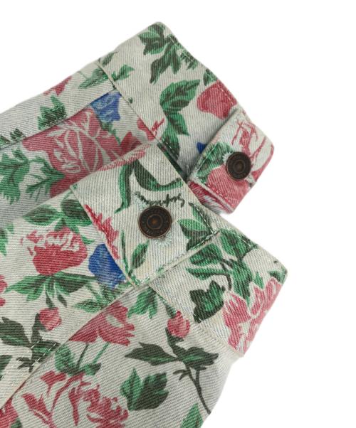 SUPREME（シュプリーム）SUPREME (シュプリーム) LEVI'S (リーバイス) ROSES TRUKER JACKET/ローズ トラッカー ジャケット グリーン サイズ:XLの古着・服飾アイテム