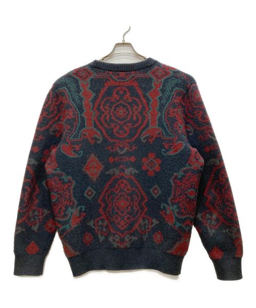 CarHartt（カーハート）CarHartt (カーハート) 厚手カーディガン レッド×ブラック サイズ:Ｌの古着・服飾アイテム