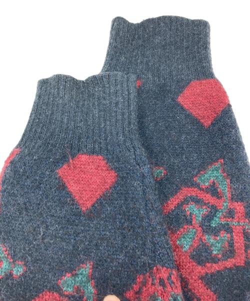 CarHartt（カーハート）CarHartt (カーハート) 厚手カーディガン レッド×ブラック サイズ:Ｌの古着・服飾アイテム