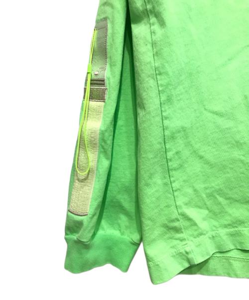 doublet（ダブレット）doublet (ダブレット) “OTA-GEI” DANCE L/S T-SHIRT/オタ芸 ダンス ロング スリーブ シャツ グリーン サイズ:Mediumの古着・服飾アイテム