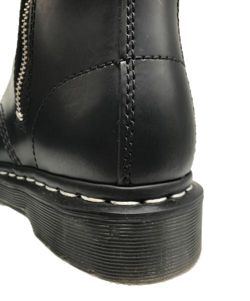 Dr.Martens（ドクターマーチン）Dr.Martens (ドクターマーチン) 1460 ZIP ホワイトステッチ 8 ホール ブーツ/1460 ZIP WS ブラック サイズ:UK3/EU36/US L5の古着・服飾アイテム