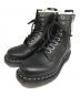 Dr.Martens（ドクターマーチン）の古着「1460 ZIP ホワイトステッチ 8 ホール ブーツ/1460 ZIP WS」｜ブラック