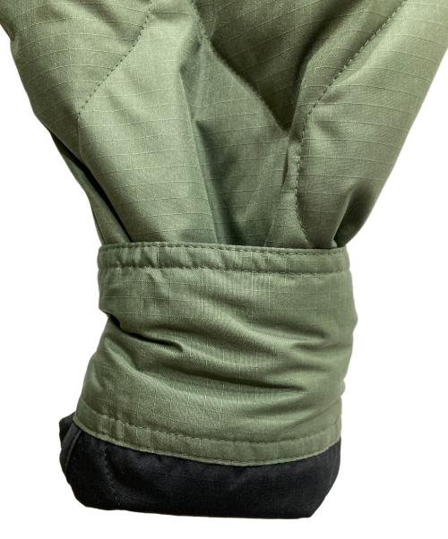 TAION（タイオン）TAION (タイオン) ダウンシャツジャケット カーキ サイズ:Sの古着・服飾アイテム