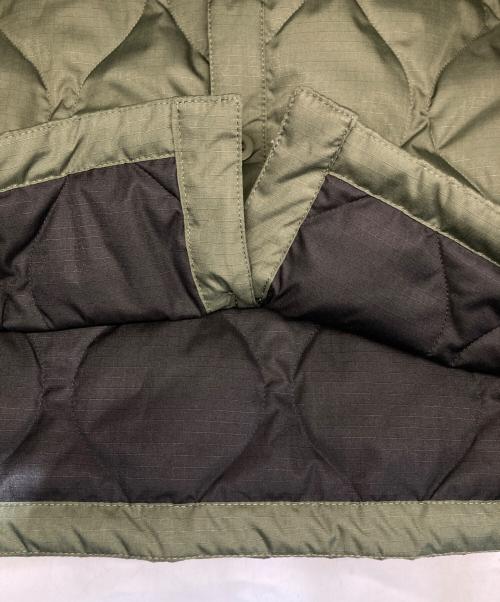 TAION（タイオン）TAION (タイオン) ダウンシャツジャケット カーキ サイズ:Sの古着・服飾アイテム