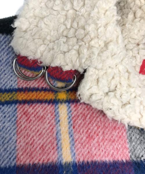 SUPREME（シュプリーム）SUPREME (シュプリーム) Plaid Shearling Bomber Jacket/プレイドシアリングボンバージャケット マルチカラー サイズ:Mの古着・服飾アイテム