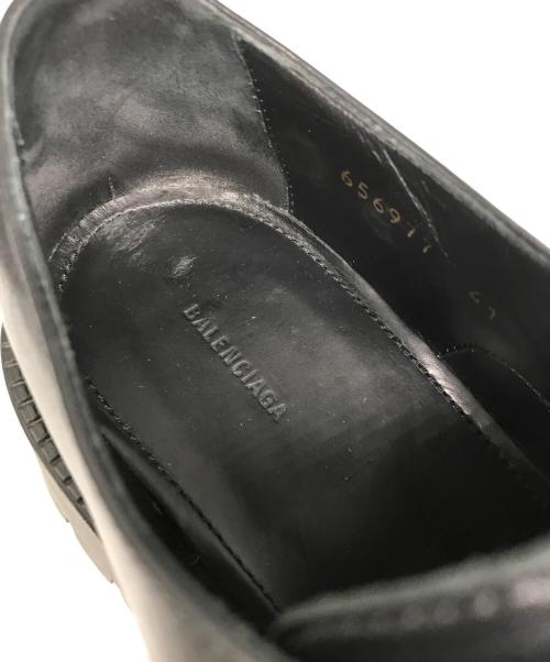 BALENCIAGA（バレンシアガ）BALENCIAGA (バレンシアガ) RHINO ダービーシューズ/ライノ ダービーシューズ ブラック サイズ:41の古着・服飾アイテム