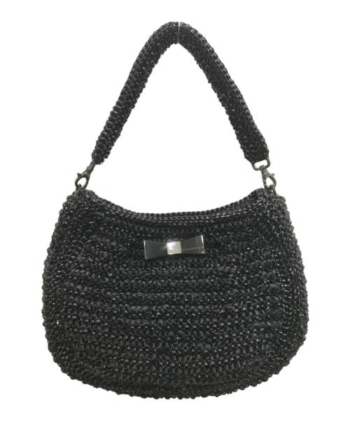 ANTEPRIMA（アンテプリマ）ANTEPRIMA (アンテプリマ) 2WAYワイヤーショルダーバッグ ブラックの古着・服飾アイテム