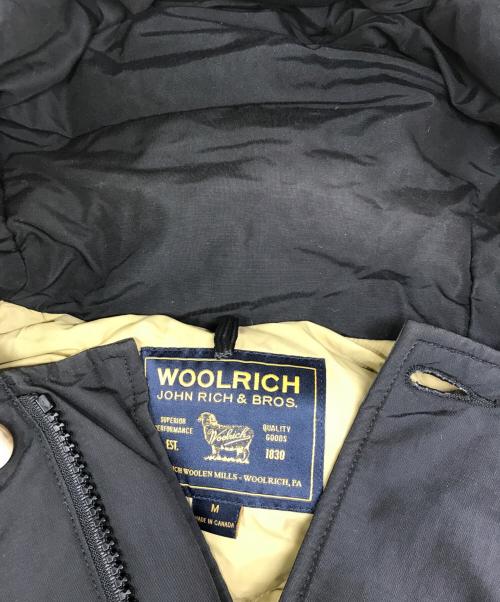 WOOLRICH（ウールリッチ）WOOLRICH (ウールリッチ) ARCTIC PARKA/アークティック パーカー ブラック サイズ:Mの古着・服飾アイテム