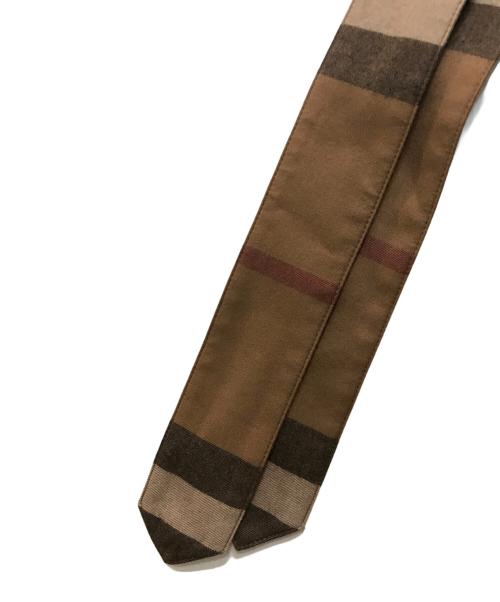 BURBERRY LONDON（バーバリーロンドン）BURBERRY LONDON (バーバリーロンドン) ノヴァチェック ワンピース ブラウン サイズ:34の古着・服飾アイテム