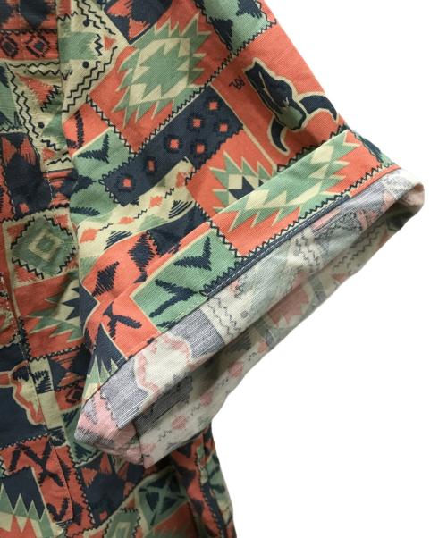 RRL（ダブルアールエル）RRL (ダブルアールエル) Print Woven Camp Shirt/プリントウーブンキャンプシャツ マルチカラー サイズ:Sの古着・服飾アイテム