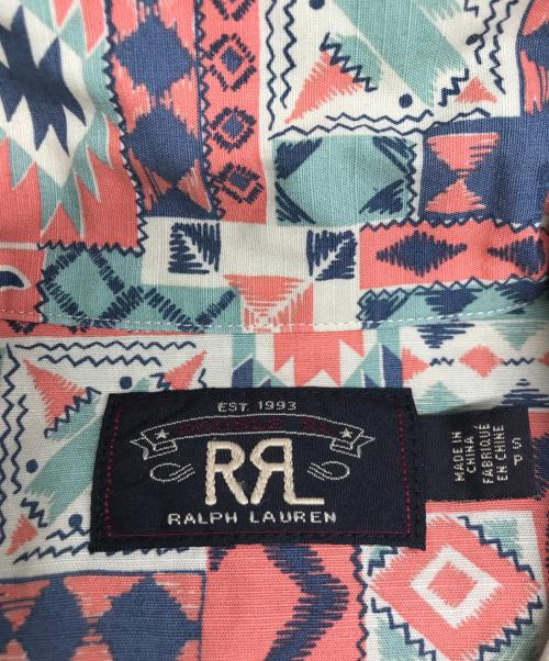 RRL（ダブルアールエル）RRL (ダブルアールエル) Print Woven Camp Shirt/プリントウーブンキャンプシャツ マルチカラー サイズ:Sの古着・服飾アイテム