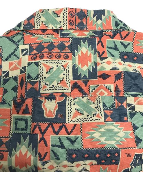 RRL（ダブルアールエル）RRL (ダブルアールエル) Print Woven Camp Shirt/プリントウーブンキャンプシャツ マルチカラー サイズ:Sの古着・服飾アイテム