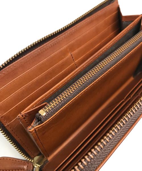 BEAMS（ビームス）BEAMS (ビームス) 長財布 ブラウン サイズ:FREEの古着・服飾アイテム