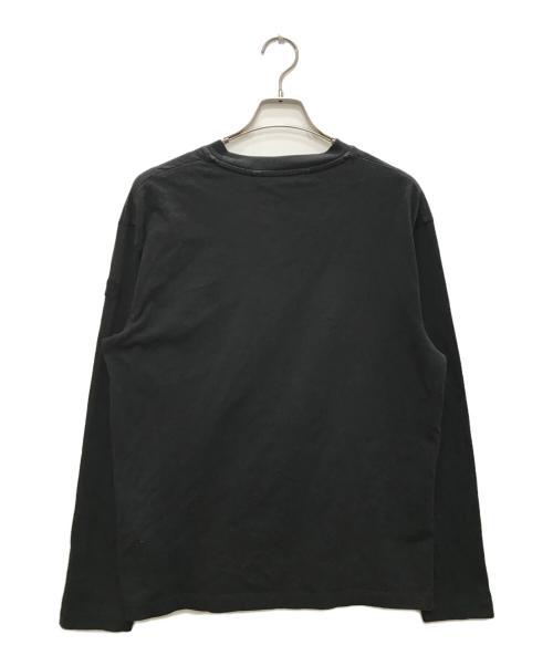 MONCLER（モンクレール）MONCLER (モンクレール) エナメルロゴプリントカットソー ブラック サイズ:Sの古着・服飾アイテム