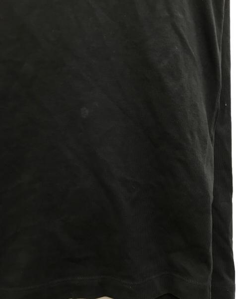 MONCLER（モンクレール）MONCLER (モンクレール) エナメルロゴプリントカットソー ブラック サイズ:Sの古着・服飾アイテム