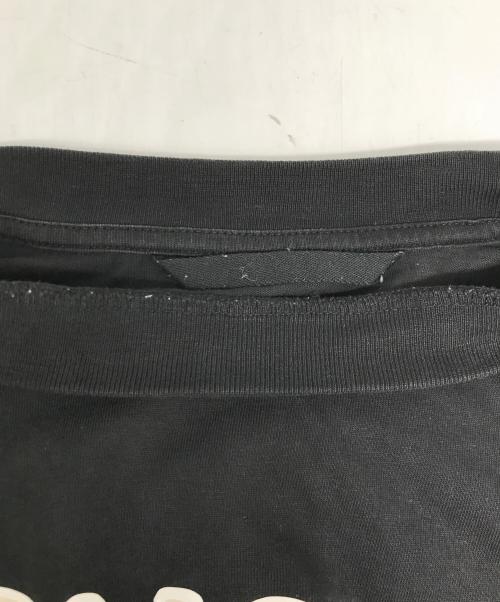 MONCLER（モンクレール）MONCLER (モンクレール) エナメルロゴプリントカットソー ブラック サイズ:Sの古着・服飾アイテム