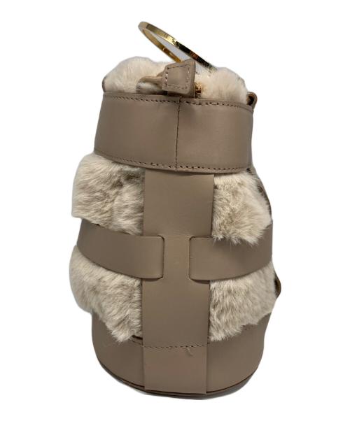 VIOLAd'ORO（ヴィオラドーロ）VIOLAd'ORO (ヴィオラドーロ) ショルダーバッグ ベージュの古着・服飾アイテム