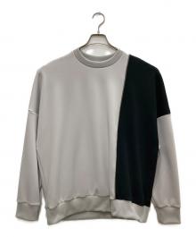 UNITED TOKYO（ユナイテッドトーキョー）の古着「バイカラースウェット」｜グレー