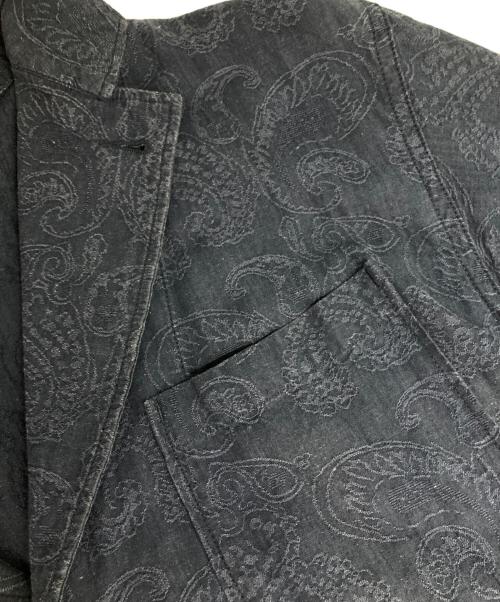 Engineered Garments（エンジニアドガーメンツ）Engineered Garments (エンジニアードガーメンツ) ペイズリー柄ショップコート ネイビー サイズ:Ⅿの古着・服飾アイテム