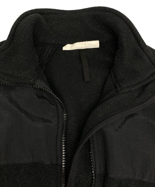 US ARMY（ユーエスアーミー）US ARMY (ユーエスアーミー) フリースジャケット ブラック サイズ:SMALL-LONGの古着・服飾アイテム