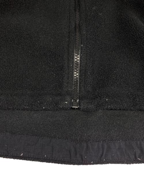 US ARMY（ユーエスアーミー）US ARMY (ユーエスアーミー) フリースジャケット ブラック サイズ:SMALL-LONGの古着・服飾アイテム