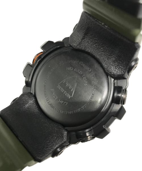 CASIO（カシオ）CASIO (カシオ) BURTON (バートン) G-SHOCK リストウォッチ ブラック×カーキの古着・服飾アイテム