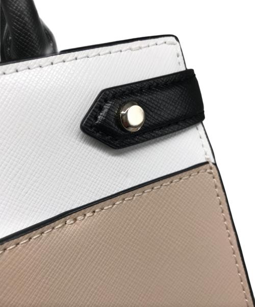 Kate Spade（ケイトスペード）Kate Spade (ケイトスペード) ステイシー カラーブロック スモール サッチェル/2WAYバッグの古着・服飾アイテム