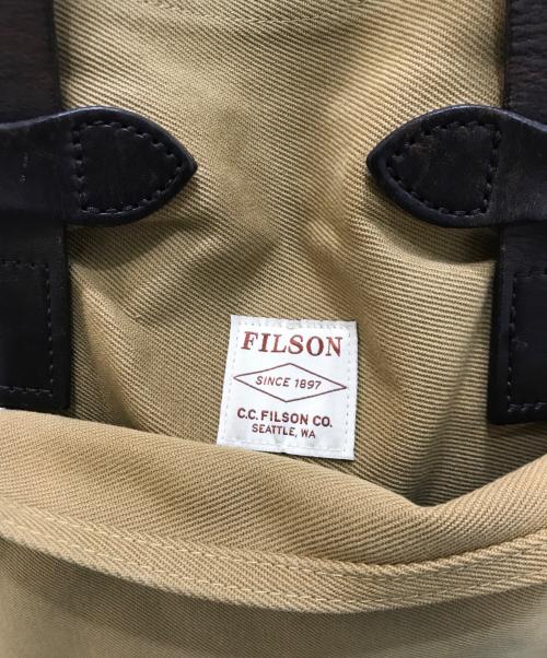 FILSON（フィルソン）FILSON (フィルソン) トートバッグ ブラウンの古着・服飾アイテム