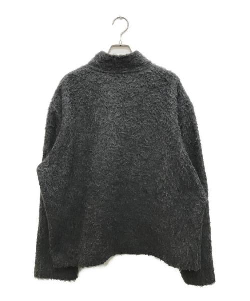 OUR LEGACY（アワーレガシー）OUR LEGACY (アワーレガシー) SHRUNKEN FULLZIP POLO/シュランクン フルジップポロ チャコールグレー サイズ:50の古着・服飾アイテム