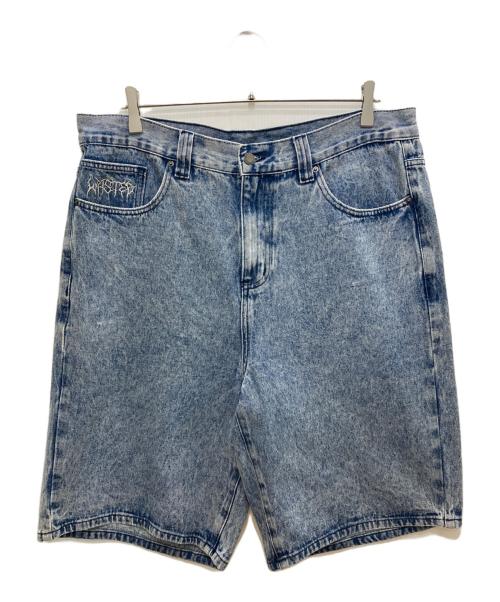 Wasted Paris（ウェイステッドパリス）WASTED PARIS (ウェイステッド) デニムハーフパンツ インディゴ サイズ:86cm(W34)の古着・服飾アイテム