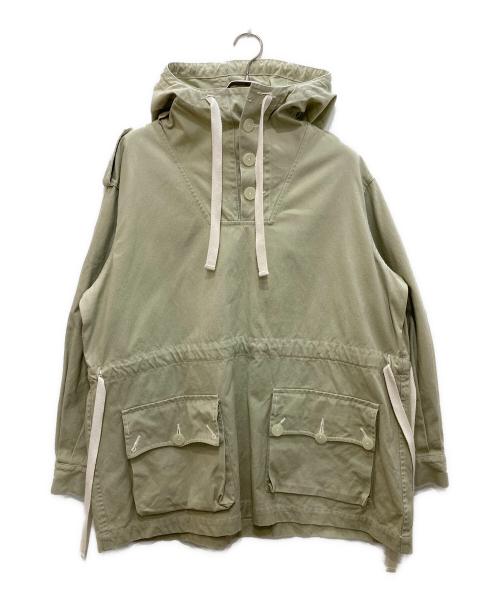 TODAYFUL（トゥデイフル）TODAYFUL (トゥデイフル) Heavycotton Anorak Parka/ヘビーコットン アノラック パーカー ベージュ サイズ:36の古着・服飾アイテム