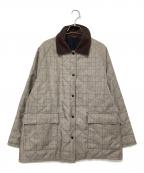 FREAK'S STOREフリークスストア）の古着「リバーシブルキルティングジャケット」｜グレー×ブラック