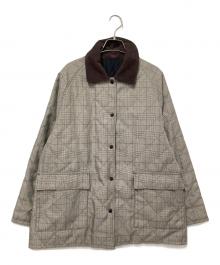 FREAK'S STORE（フリークスストア）の古着「リバーシブルキルティングジャケット」｜グレー×ブラック