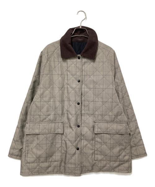 FREAK'S STORE（フリークスストア）FREAK'S STORE (フリークスストア) リバーシブルキルティングジャケット グレー×ブラック サイズ:FREEの古着・服飾アイテム