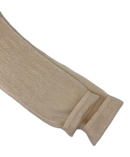 TODAYFUL（トゥデイフル）TODAYFUL (トゥデイフル) Slit Sheer Knit/スリットシアーニット アイボリー サイズ:Ｆの古着・服飾アイテム