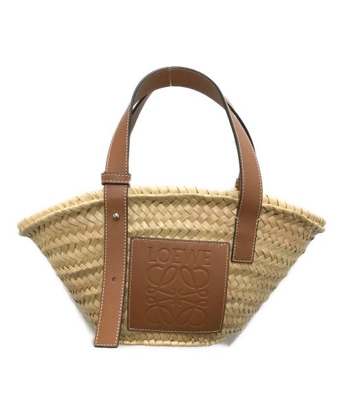 LOEWE（ロエベ）LOEWE (ロエベ) バスケットバッグ スモール ブラウンの古着・服飾アイテム