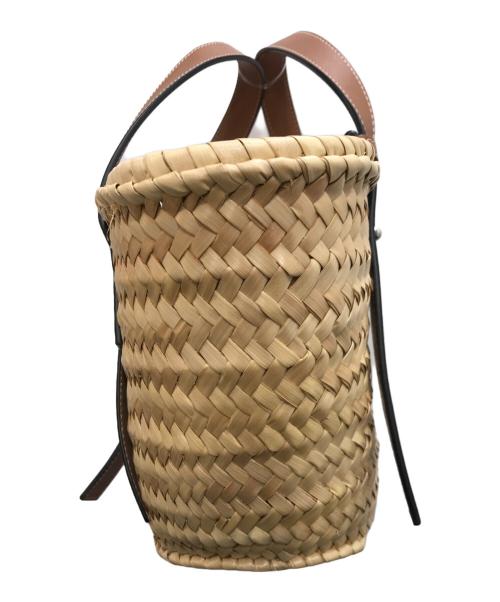 LOEWE（ロエベ）LOEWE (ロエベ) バスケットバッグ スモール ブラウンの古着・服飾アイテム