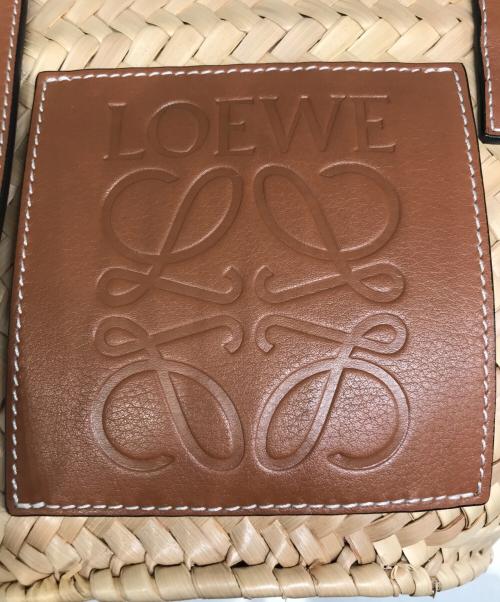 LOEWE（ロエベ）LOEWE (ロエベ) バスケットバッグ スモール ブラウンの古着・服飾アイテム