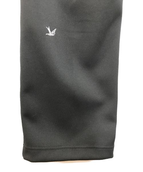 GOD SELECTION XXX（ゴッドセレクショントリプルエックス）GOD SELECTION XXX (ゴッドセレクショントリプルエックス) アップリケロゴ スウェット パンツ ブラック サイズ:XLの古着・服飾アイテム