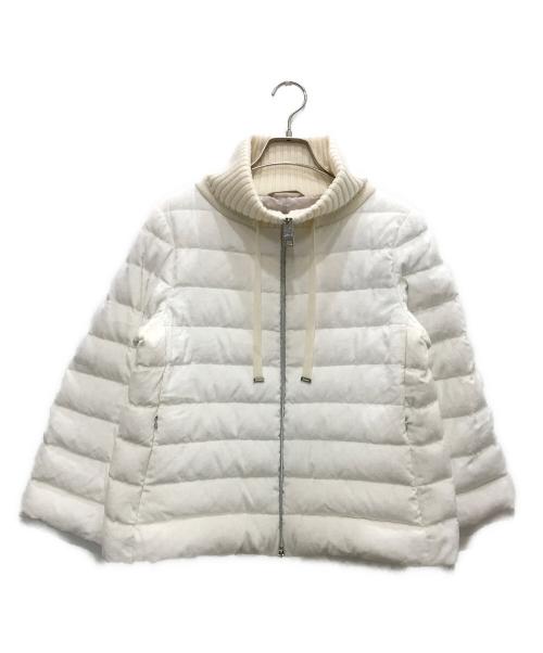HERNO（ヘルノ）HERNO (ヘルノ) Resort ダウンジャケット ホワイト サイズ:42の古着・服飾アイテム