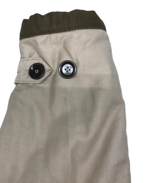 45R（フォーティファイブ・アール）45R (フォーティーファイブアール) サテン ボア の 908 ブルゾン ブラウン×ベージュ サイズ:2の古着・服飾アイテム