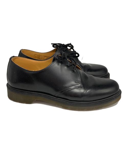 Dr.Martens（ドクターマーチン）Dr.Martens (ドクターマーチン) 3ホールシューズ ブラック サイズ:27の古着・服飾アイテム