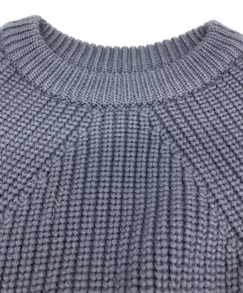 BATONER（バトナ―）BATONER (バトナ―) シグネチャー クルーネック セーター ダークグリーン サイズ:3の古着・服飾アイテム