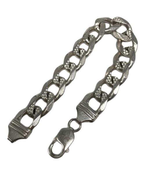 ノーブランド（ノーブランド）ノーブランド (ノーブランド) シルバー喜平 ブレスレットの古着・服飾アイテム