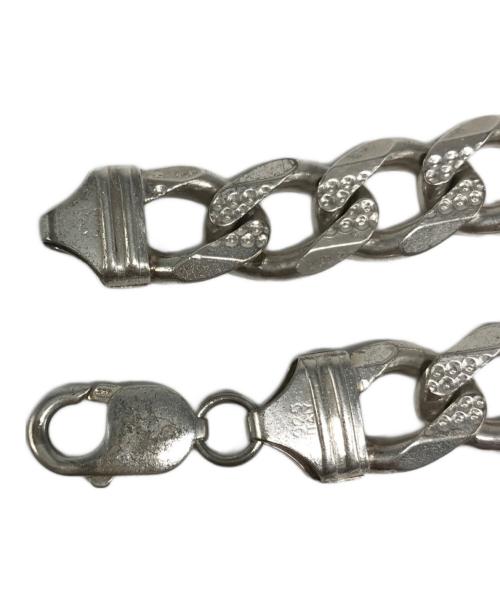 ノーブランド（ノーブランド）ノーブランド (ノーブランド) シルバー喜平 ブレスレットの古着・服飾アイテム